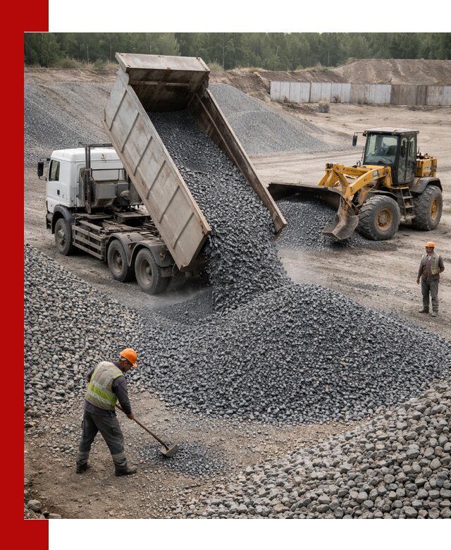 Щебень габбро-диабаз фр. 5-20 с доставкой в Соколе