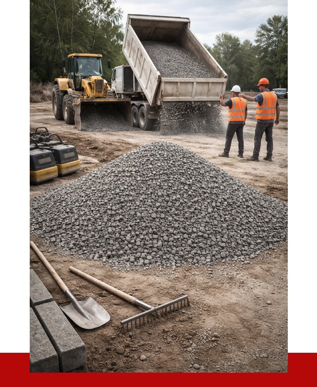 Гравийный щебень купить в Соколе от 2292 р. ПРОНЕРУДСкл