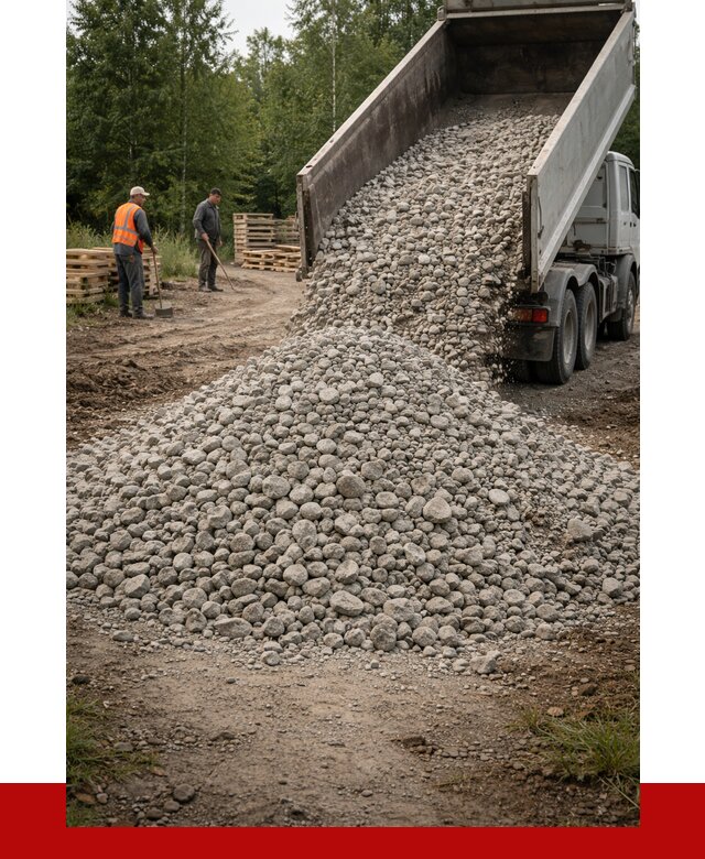 гравийный щебень фракция 70-120 в Соколе от 2553 р. ПРОНЕРУДСкл