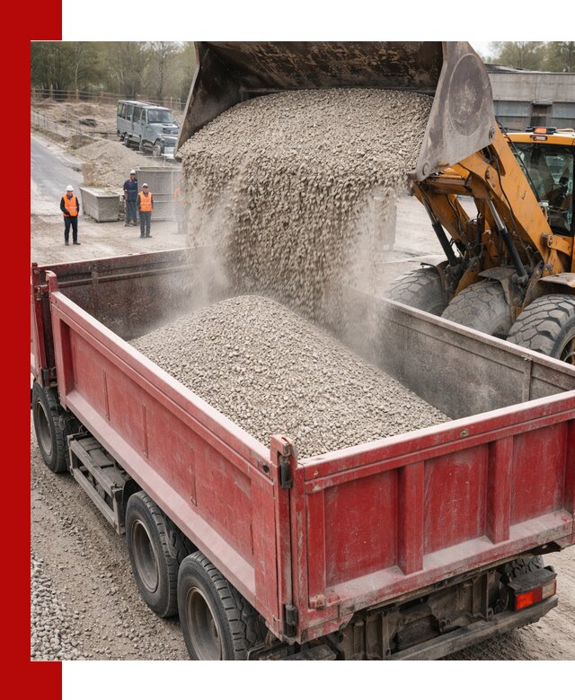 Купить известняковый щебень фракции 0-5 с доставкой в Соколе