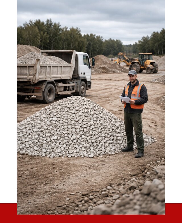 Доломитовый щебень в Соколе купить от 2292 р., ПРОНЕРУДСкл