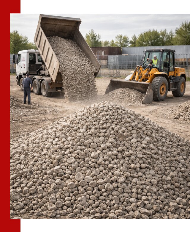 Доломитовый щебень фракции 20–41 с доставкой в Соколе