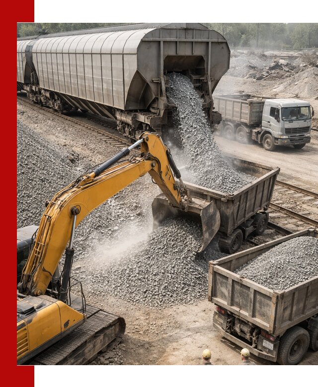 Доставка железнодорожного щебня в Соколе крупными партиями быстрого отгруза