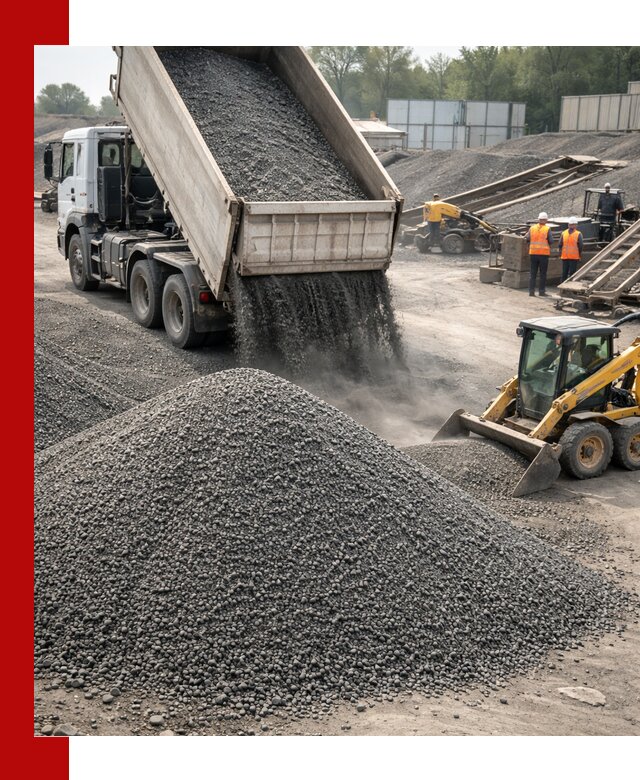 Вторичный щебень фракция 0–5 с доставкой в Соколе