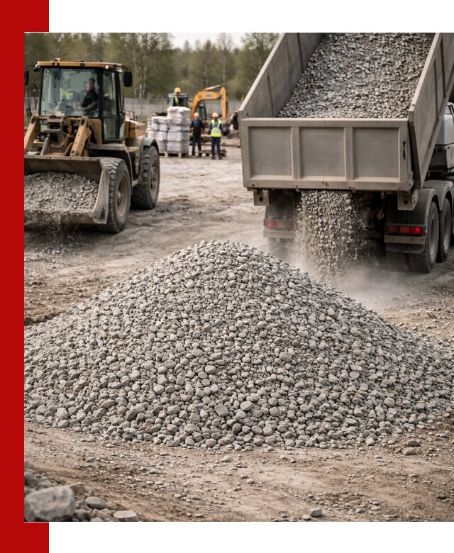 Вторичный щебень фракции 5-20 в Соколе — доставка и продажа крупнотоннажно