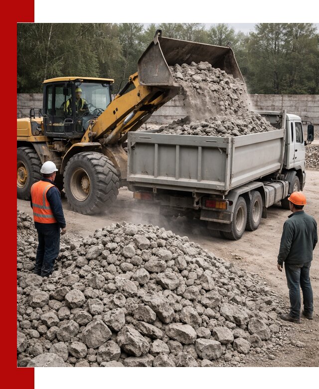 Вторичный щебень фракция 70–150 в Соколе с доставкой