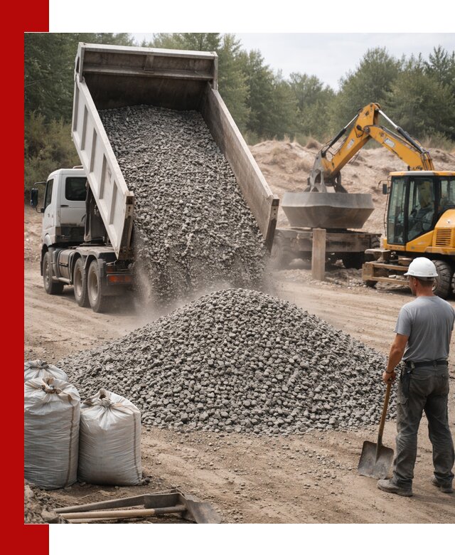 Доставка и продажа бетонного щебня в Соколе