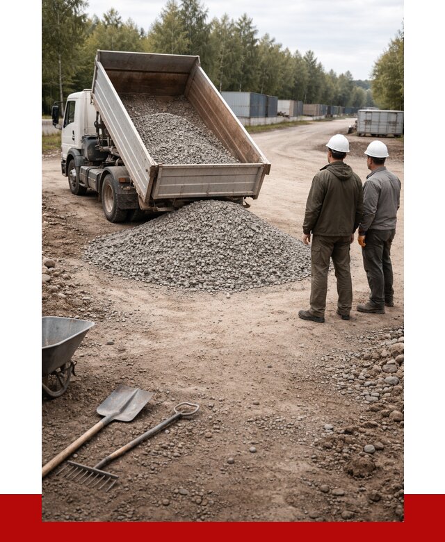 Бетонный щебень фракция 5-20 в Соколе от 3334 р., ПРОНЕРУДСкл
