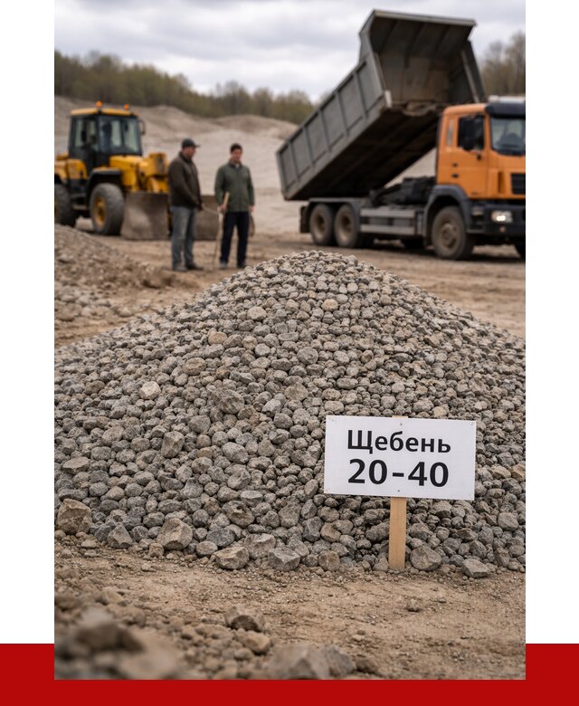 Бетонный щебень фракция 20-40 в Соколе от 2553 р. | ПРОНЕРУДСкл