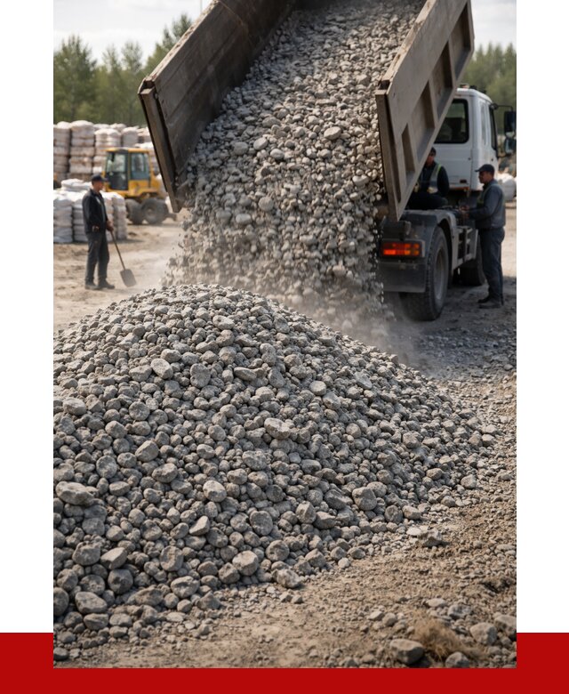 Бетонный щебень фракция 40-70 в Соколе от 1875 р. ПРОНЕРУДСкл