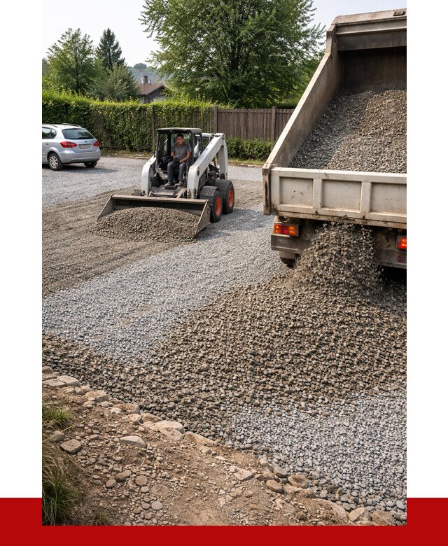 Щебень для парковки в Соколе с доставкой от 1250 р.| ПРОНЕРУДСкл