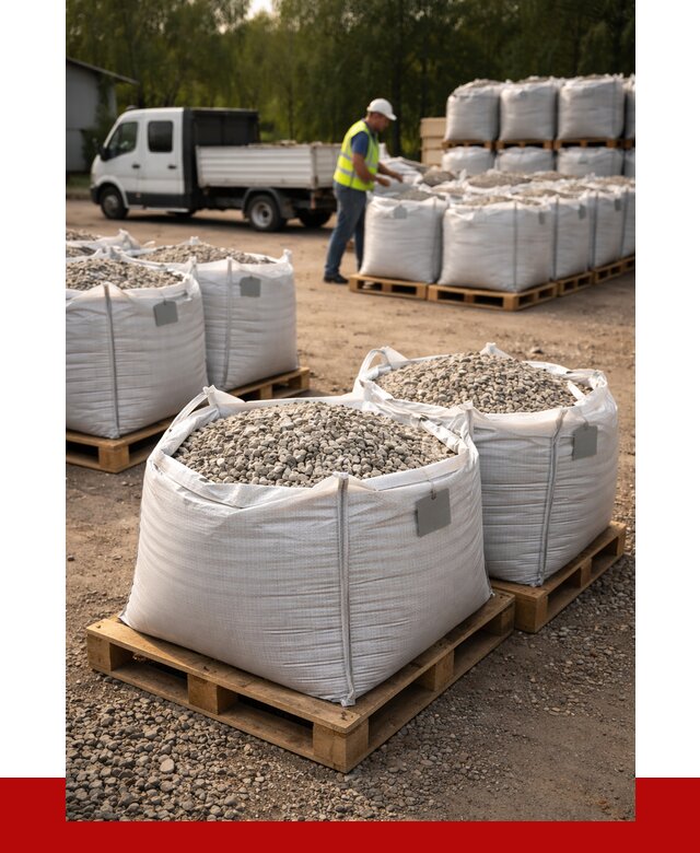 Щебень в мешках с доставкой в Соколе от 4376 р. | ПРОНЕРУДСкл