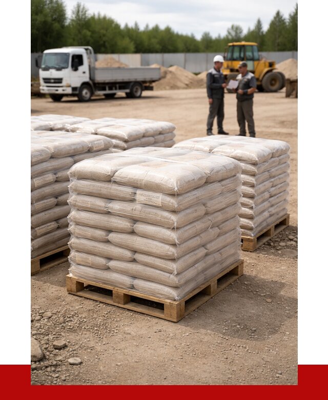 Карьерный песок в мешках в Соколе от 1250 р. - ПРОНЕРУДСкл