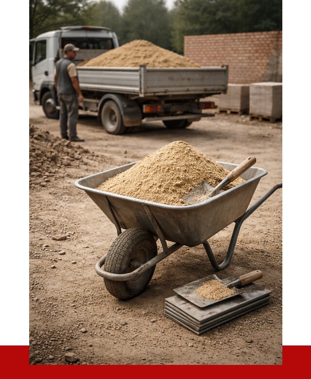 Песок для кладки в Соколе с доставкой от 2292 р. | ПРОНЕРУДСкл