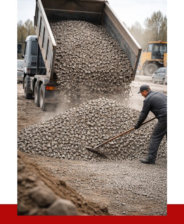 Гравий фракция 20-40 в Соколе от 2605 р. доставка | ПРОНЕРУДСкл