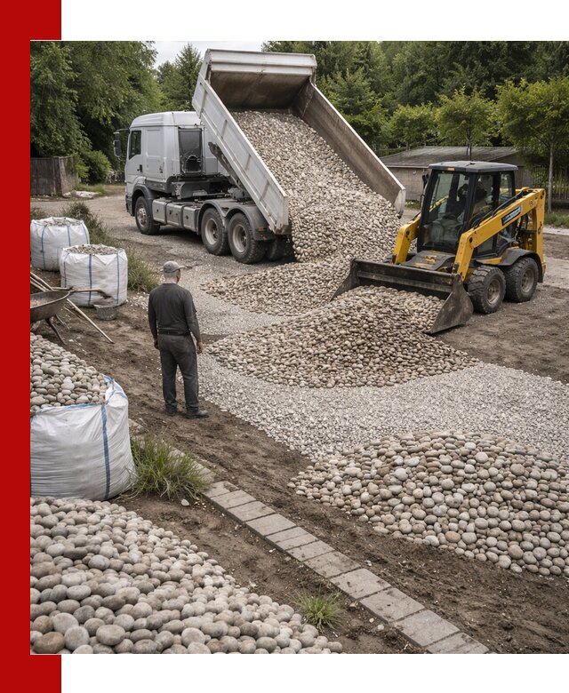 Доставка морской гальки оптом и в розницу в Соколе