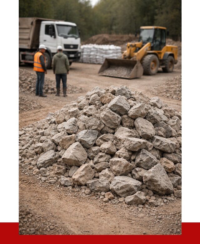 Купить бутовый камень с доставкой в Соколе от 2396 р. | ПРОНЕРУДСкл