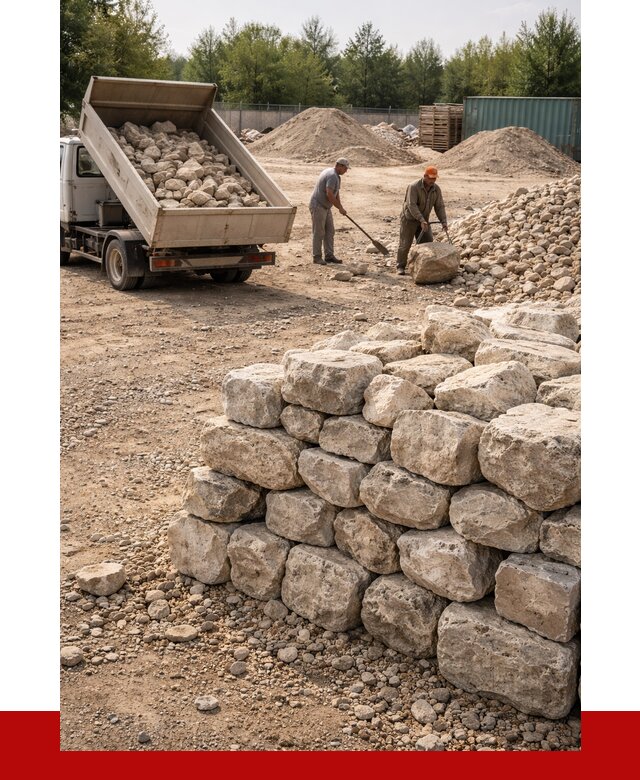 Бутовый камень известняковый в Соколе от 4376 р. | ПРОНЕРУДСкл