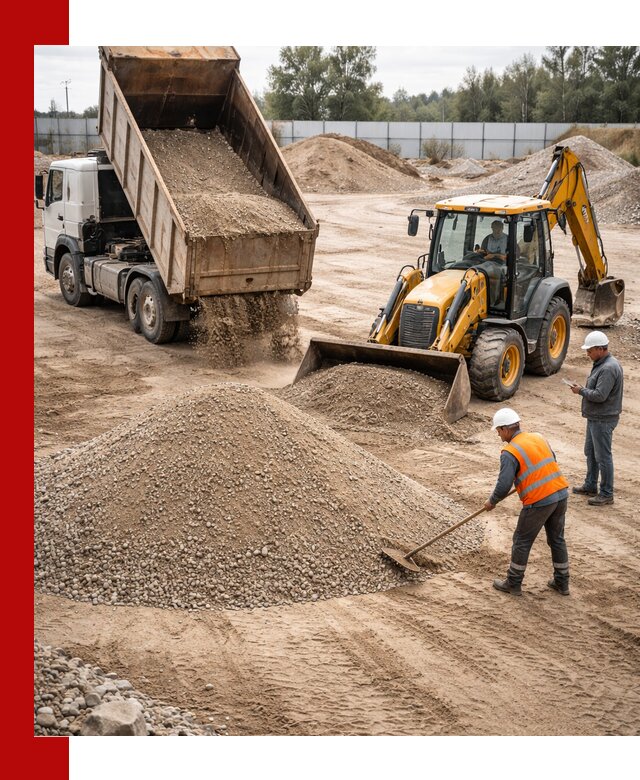 Поставка и доставка ПГС С4 в мешках и самосвалах в Соколе