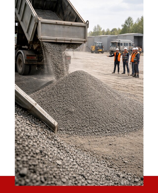 Гравийный отсев 0-5 в Соколе от 1250 р. с доставкой | ПРОНЕРУДСкл