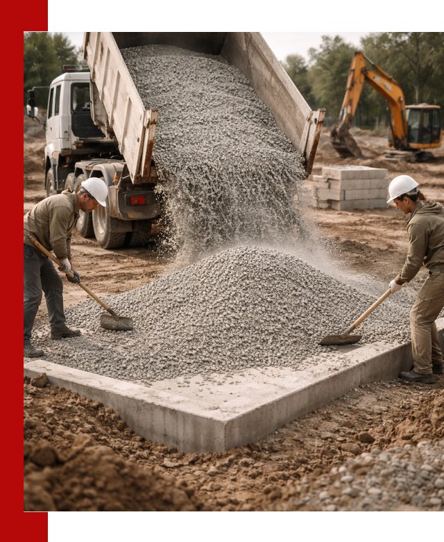 Доставка и продажа отсева для бетона в Соколе