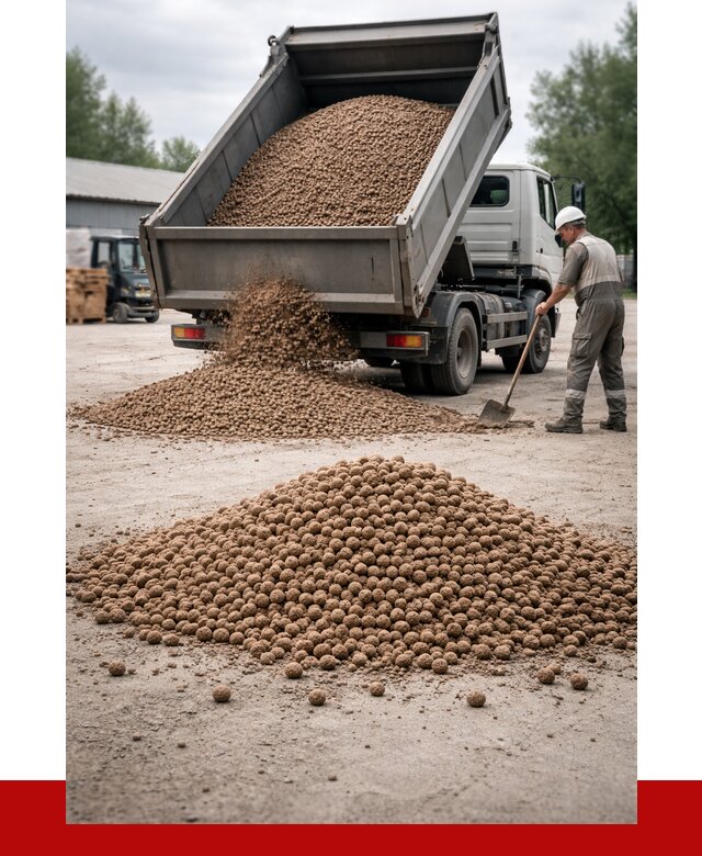Керамзит с доставкой в Соколе от 4376 р. за м3 | ПРОНЕРУДСкл