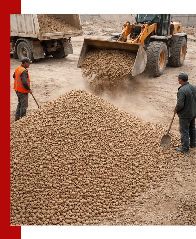 Керамзит фракция 10-20 с доставкой в Соколе