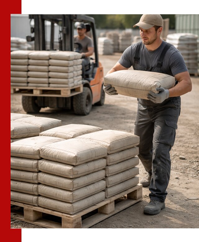 Доставка цемента в мешках оптом и в розницу в Соколе