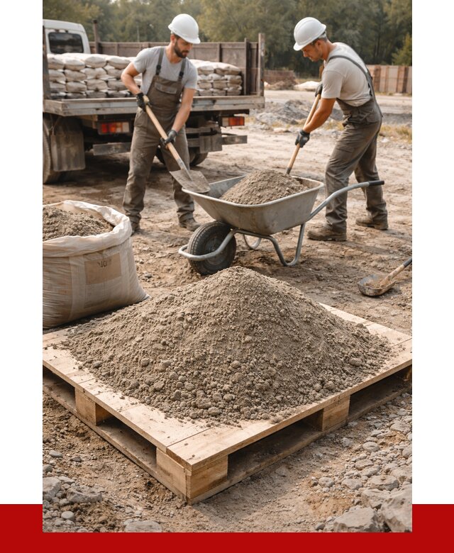 Цементно песчаная смесь М100 в Соколе от 5418 р. за куб | ПРОНЕРУДСкл