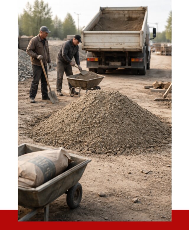 Цементно-песчаная смесь М150 в Соколе от 4897 р. | ПРОНЕРУДСкл