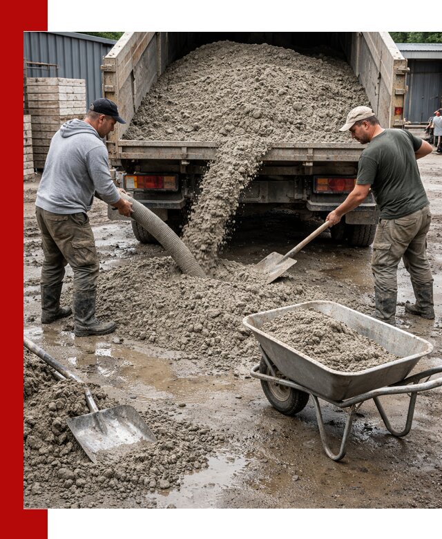 Цементно-песчаная смесь М150 доставка в Соколе