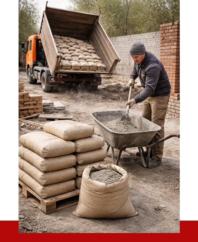 Купить сухую смесь для кладки в Соколе от 1250 р. | ПРОНЕРУДСкл