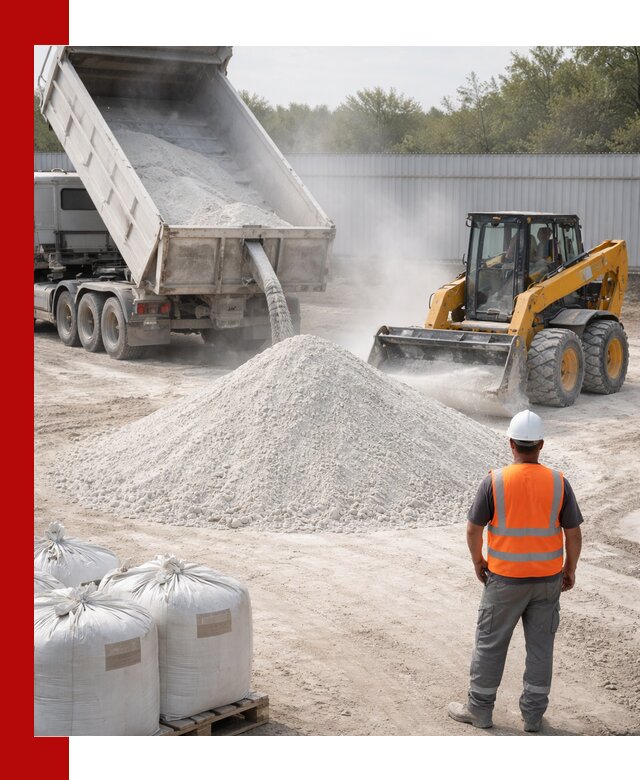 Доставка и продажа известняковой муки в Соколе