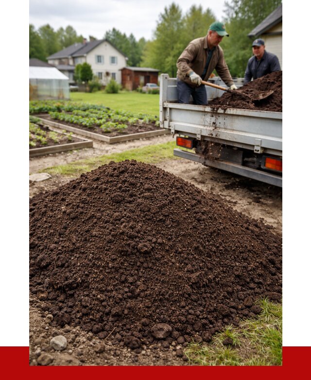 Плодородный грунт в Соколе с доставкой от 4376 р. | ПРОНЕРУДСкл