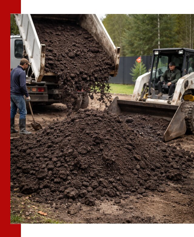 Плодородный грунт с доставкой в Соколе для садов и огородов