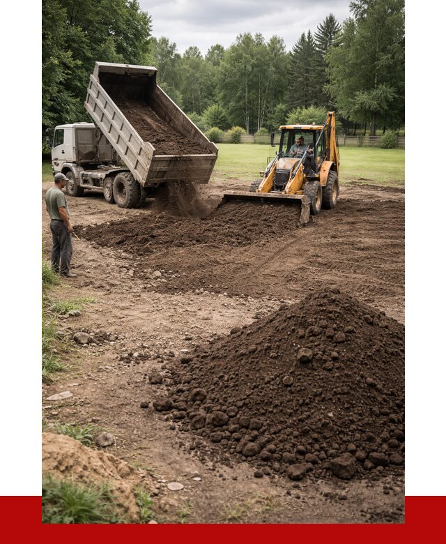 Грунт для выравнивания участка в Соколе от 1250 р. | ПРОНЕРУДСкл