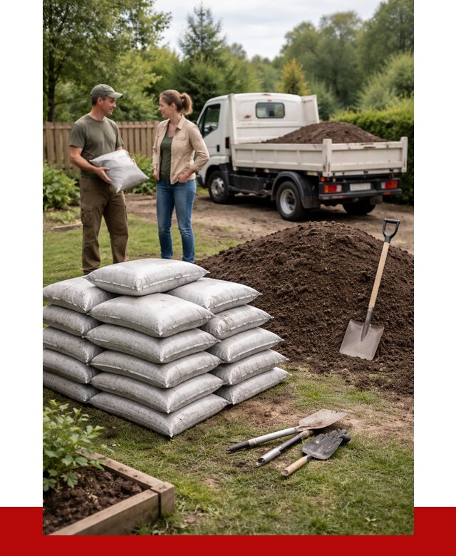 Садовая земля в Соколе от 1250 р. с доставкой оптом | ПРОНЕРУДСкл