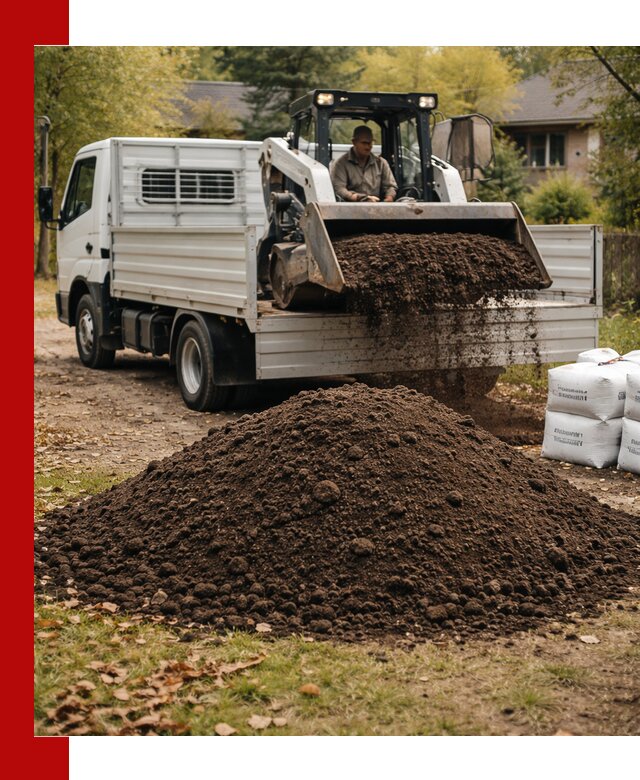Доставка садовой земли в больших объёмах в Соколе