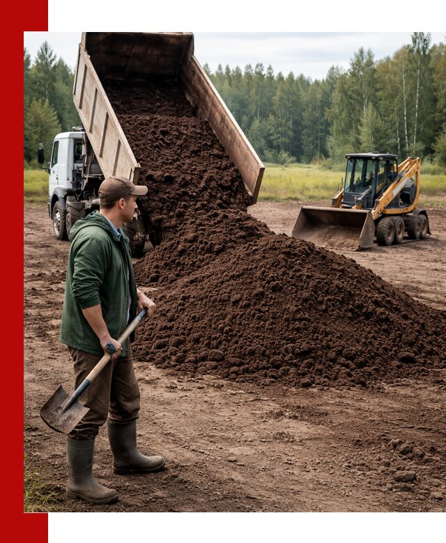 Купить верховой торф с доставкой в Соколе для садоводства и растений