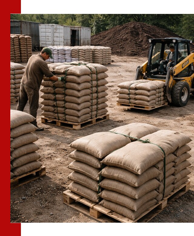 Доставка торфа в мешках по выгодным ценам в Соколе