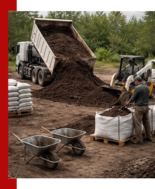 Доставка и продажа торфогрунта в Соколе оптом и в розницу