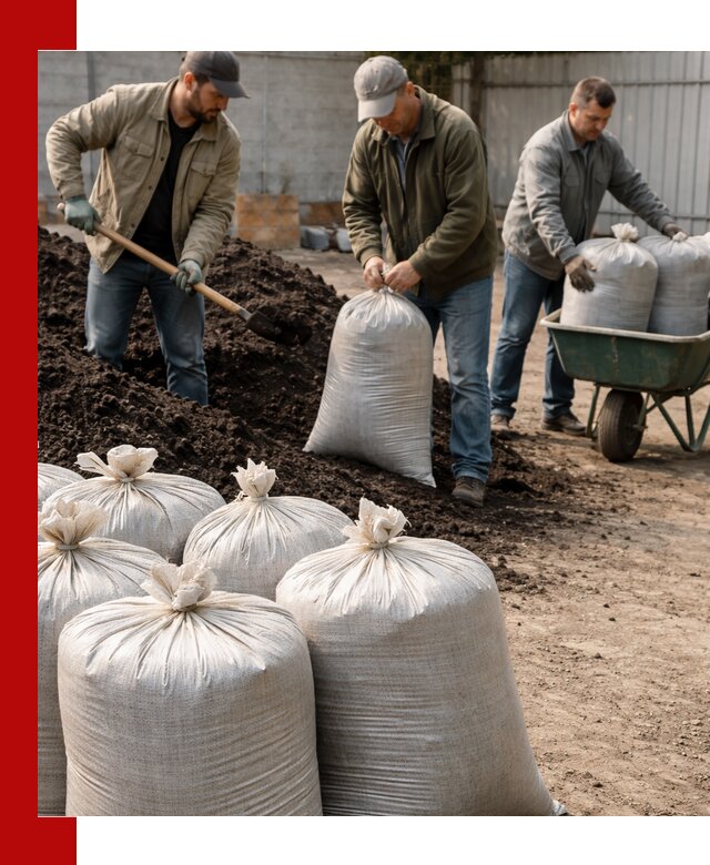 Купить чернозем в мешках с доставкой в Соколе