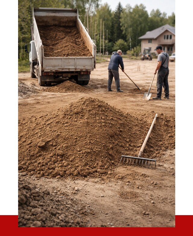Суглинок для планировки в Соколе с доставкой от 4376 р. | ПРОНЕРУДСкл