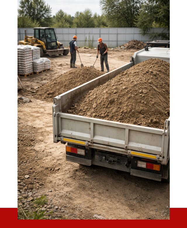 Супесь с доставкой в Соколе от 2553 р. за куб | ПРОНЕРУДСкл