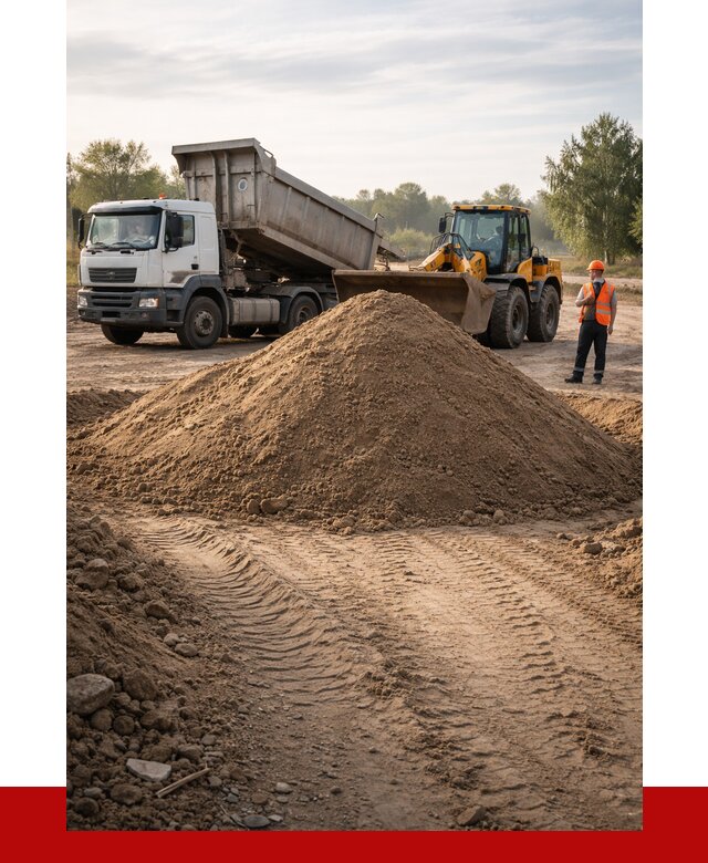 Купить песчаный грунт с доставкой в Соколе от 4376 р. | ПРОНЕРУДСкл