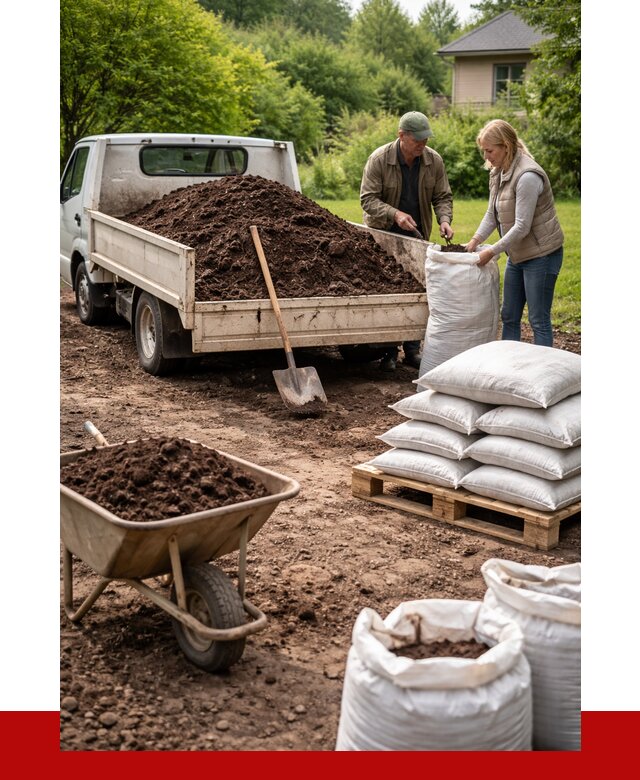 Перегной в мешках с доставкой в Соколе от 2292 р. | ПРОНЕРУДСкл