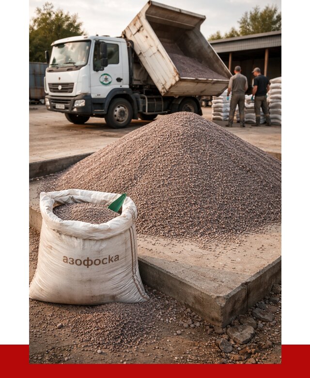 Купить азофоска в Соколе с доставкой от 1250 р. за куб | ПРОНЕРУДСкл