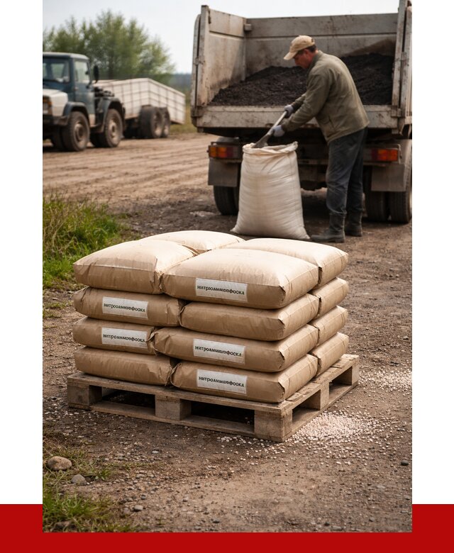 Купить нитроаммофоска в Соколе от 4376 р. за куб | ПРОНЕРУДСкл