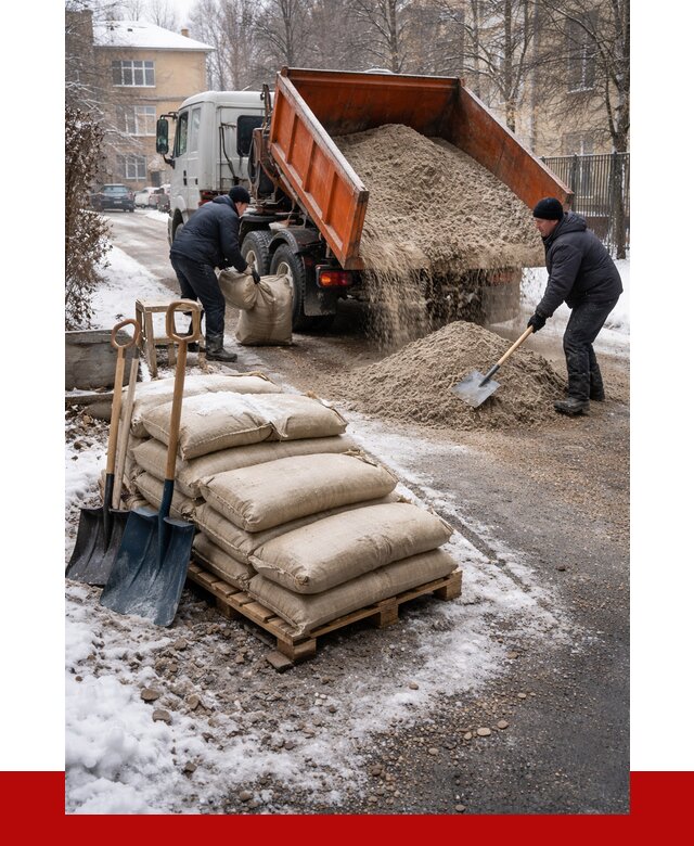 Противогололедные материалы оптом в Соколе от 4376 р. | ПРОНЕРУДСкл