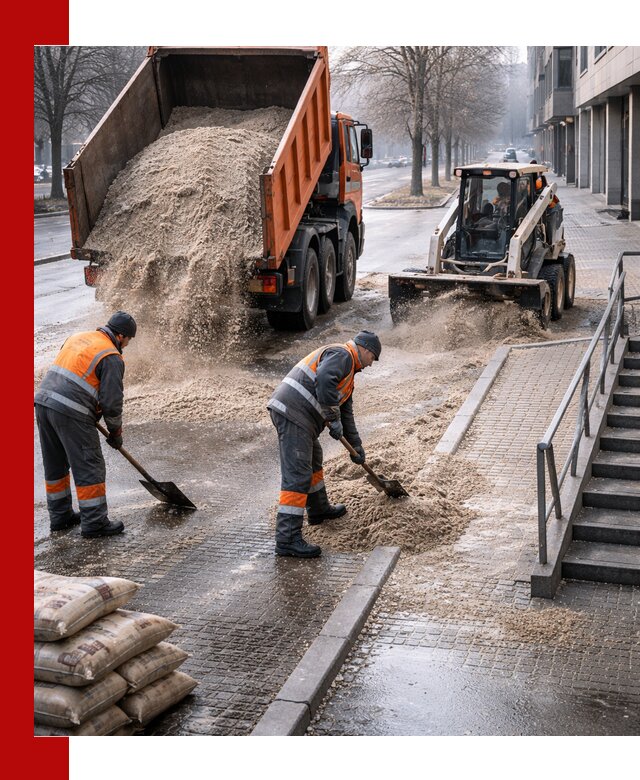 Поставка противогололедных материалов в Соколе